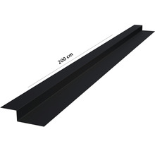 Dachrandprofil aus Metall, 200 cm lang