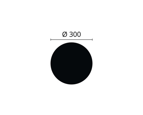 Kreis mit Durchmesser 300