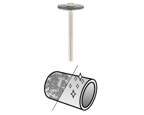 Drahtbürste zur Reinigung von Oberflächen
