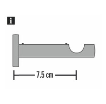 Wandträger offen für New York edelstahl Ø 12 mm-thumb-3