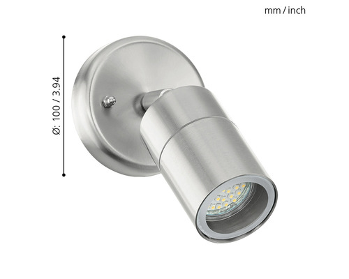 Wandleuchte aus Metall zur Innenbeleuchtung