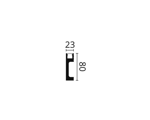 LED-Leiste IL10 weiß 1x2 m 2,3x8,0 cm