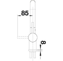 Küchenarmatur Blanco Linus-S 518813 mit Handbrause felsgrau-thumb-4 Küchenarmatur Blanco Linus-S 518813 mit Handbrause felsgrau-thumb-4