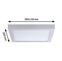 Quadratische Deckenleuchte, 300 x 300 Millimeter