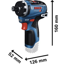 Bosch Professional Akku-Bohrschrauber mit Abmessungen