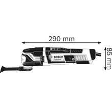 Bosch Multifunktionswerkzeug Abmessungen: 290 mm Länge, 85 mm Höhe