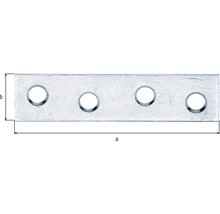 Metallverbinder mit vier Löchern