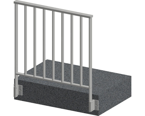 Geländer zur Treppensicherung aus Metall