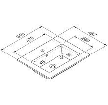Badmöbel-Set Nobilia Programm 2 184 140x169,1x48,7 cm Mineralgusswaschtisch weiß matt mit LED-Beleuchtung-thumb-6 Badmöbel-Set Nobilia Programm 2 184 140x169,1x48,7 cm Mineralgusswaschtisch weiß matt mit LED-Beleuchtung-thumb-6