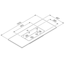 Badmöbel-Set Nobilia Programm 2 301 121x169,1x48,7 cm Mineralgusswaschtisch grau hochglanz mit LED-Beleuchtung-thumb-6 Badmöbel-Set Nobilia Programm 2 301 121x169,1x48,7 cm Mineralgusswaschtisch grau hochglanz mit LED-Beleuchtung-thumb-6