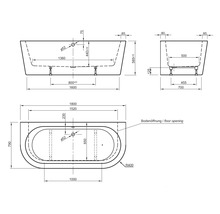 Whirlpool Ottofond Messina 180x79 cm System Komfort - Silentsystem weiß-thumb-5 Whirlpool Ottofond Messina 180x79 cm System Komfort - Silentsystem weiß-thumb-5