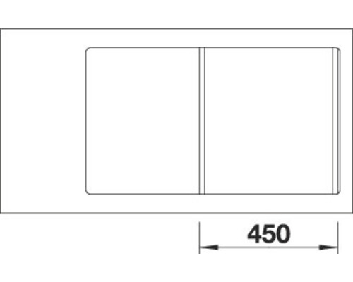 Spülenunterschrank Maßzeichnung 450