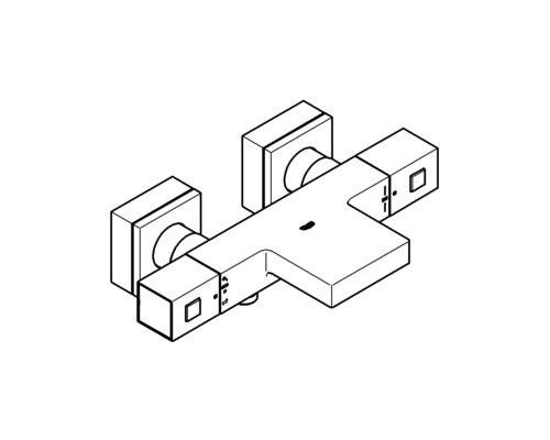 Wannenarmatur zur Wandmontage