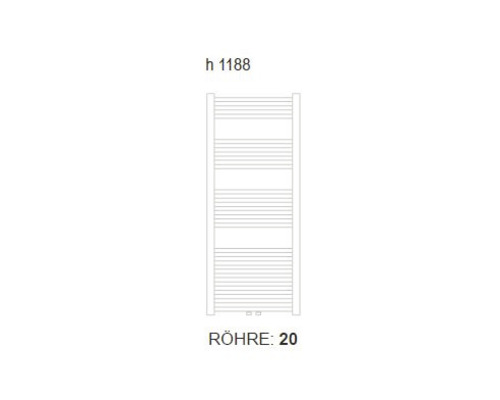 Handtuchwärmer, Höhe 1188 Millimeter