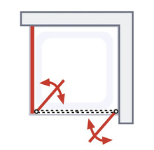 Illustration einer Rollladenführung