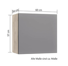 Hängeschrank mit den Maßen 60 x 57 x 34 cm für die Küche