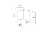 Spülenunterschrank Flex Well Capri schwarz matt/Wildeiche 50x82x57 cm-thumb-3 Spülenunterschrank Flex Well Capri schwarz matt/Wildeiche 50x82x57 cm-thumb-3