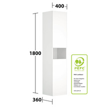 Hochschrank Keuco Stageline rechts 40x180x36 cm vulkanit matt mit Beleuchtung-thumb-9 Hochschrank Keuco Stageline rechts 40x180x36 cm vulkanit matt mit Beleuchtung-thumb-9