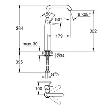 Waschtischarmatur Grohe Essence mit hohem Auslauf 32901DL1 kupfer gebürstet-thumb-1 Waschtischarmatur Grohe Essence mit hohem Auslauf 32901DL1 kupfer gebürstet-thumb-1