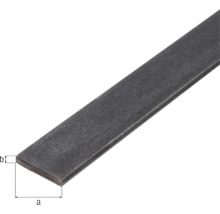 Flachstahl mit Maßangaben