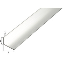 Aluminium Winkelprofil mit Maßangaben