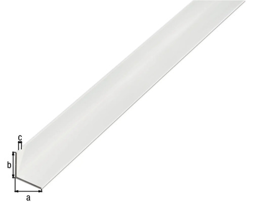 Winkelprofil zur Verwendung im Innenbereich