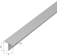 T-Profil Aluminium silber 15 x 15 x 1,5 mm 1,5 mm , 1 m-thumb-1