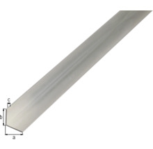 Winkelprofil Aluminium silber blank 20 x 20 x 1,5 mm 1,5 mm , 1 m-thumb-1