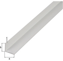 Winkelprofil Aluminium weiß 30 x 30 x 2 mm 2,0 mm , 2 m-thumb-1