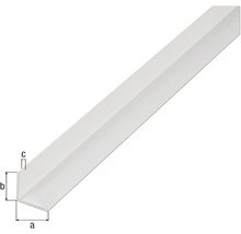 Winkelprofil Aluminium weiß 20 x 20 x 1,5 mm 1,5 mm , 2 m-thumb-1
