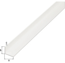 Winkelprofil PVC weiß 25 x 25 x 1,5 mm 1,5 mm , 2,6 m-thumb-1