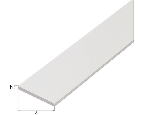 Kunststoffleiste mit den Dimensionen a und b