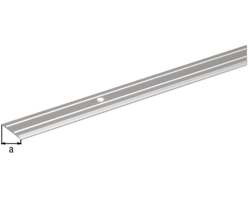 Aluminium Treppenkantenprofil mit Bohrung