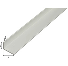 Winkeleisen mit Maßangaben a, b und c.