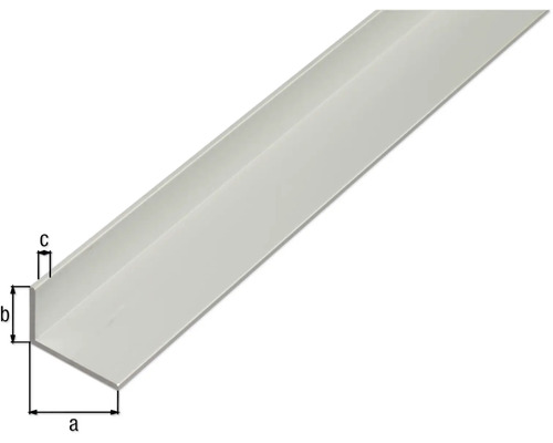 Winkelprofil zur Verwendung im Bauwesen