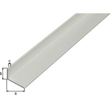 Winkelprofil Alu silber eloxiert 15x10x1,5 mm, 2,6 m