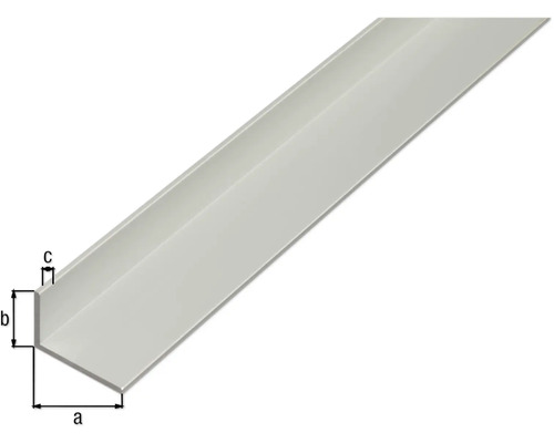 Winkelprofil mit Maßangaben a, b und c