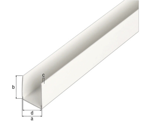 Kunststoffprofil mit Maßeinteilung