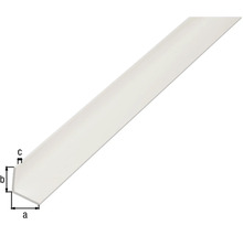 Winkelprofil PVC weiß 50 x 50 x 1,2 mm 1,2 mm , 2 m-thumb-1