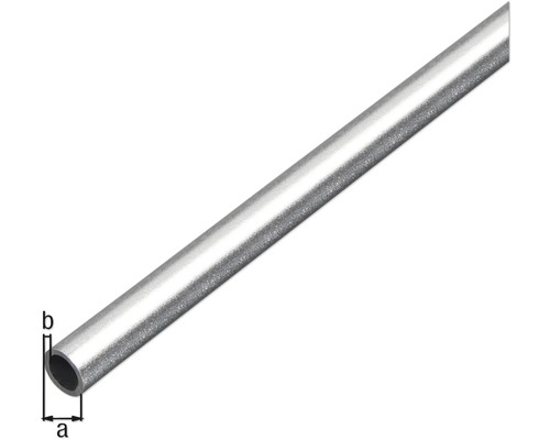 Metallrohr mit Kennzeichnung der Durchmesser