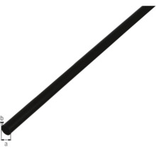 Schwarzer Rundstab mit Dimensionsangabe