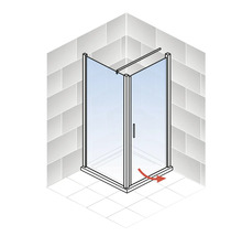 Drehtür mit Seitenwand Schulte ExpressPlus Alexa Style 2.0 EP32150450150026192 800x800x1920 mm Echtglas Klar hell aluminium inkl. Duschwanne-thumb-7 Drehtür mit Seitenwand Schulte ExpressPlus Alexa Style 2.0 EP32150450150026192 800x800x1920 mm Echtglas Klar hell aluminium inkl. Duschwanne-thumb-7