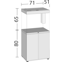 Aquariumkombination JUWEL Lido 200 SBX mit LED-Beleuchtung, Heizer, Filter und Unterschrank weiß inkl. Starterset mit Osmoseanlage, Easy Life Pflegemittel Set, Tropical Futter, Kies, Deponit Mix, Digitalthermometer, Mulmsauger, Pflanzenzange-thumb-2 Aquariumkombination JUWEL Lido 200 SBX mit LED-Beleuchtung, Heizer, Filter und Unterschrank weiß inkl. Starterset mit Osmoseanlage, Easy Life Pflegemittel Set, Tropical Futter, Kies, Deponit Mix, Digitalthermometer, Mulmsauger, Pflanzenzange-thumb-2
