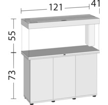 Aquariumkombination JUWEL Rio 240 SBX mit LED-Beleuchtung, Heizer, Filter und Unterschrank grau inkl. Starterset mit Osmoseanlage, Easy Life Pflegemittel Set, Tropical Futter, Kies, Deponit Mix, Digitalthermometer, Mulmsauger, Pflanzenzange-thumb-2 Aquariumkombination JUWEL Rio 240 SBX mit LED-Beleuchtung, Heizer, Filter und Unterschrank grau inkl. Starterset mit Osmoseanlage, Easy Life Pflegemittel Set, Tropical Futter, Kies, Deponit Mix, Digitalthermometer, Mulmsauger, Pflanzenzange-thumb-2
