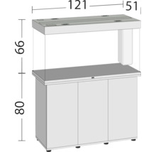 Aquariumkombination JUWEL Rio 350 SBX mit LED-Beleuchtung, Heizer, Filter und Unterschrank weiß inkl. Starterset mit Osmoseanlage, Easy Life Pflegemittel Set, Tropical Futter, Kies, Deponit Mix, Digitalthermometer, Mulmsauger, Pflanzenzange-thumb-2 Aquariumkombination JUWEL Rio 350 SBX mit LED-Beleuchtung, Heizer, Filter und Unterschrank weiß inkl. Starterset mit Osmoseanlage, Easy Life Pflegemittel Set, Tropical Futter, Kies, Deponit Mix, Digitalthermometer, Mulmsauger, Pflanzenzange-thumb-2