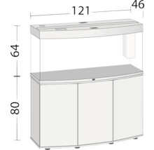 Aquariumkombination JUWEL Vision 260 SBX mit LED-Beleuchtung, Heizer, Filter und Unterschrank helles Holz inkl. Starterset mit Osmoseanlage, Easy Life Pflegemittel Set, Tropical Futter, Kies, Deponit Mix, Digitalthermometer, Mulmsauger, Pflanzenzange-thumb-2 Aquariumkombination JUWEL Vision 260 SBX mit LED-Beleuchtung, Heizer, Filter und Unterschrank helles Holz inkl. Starterset mit Osmoseanlage, Easy Life Pflegemittel Set, Tropical Futter, Kies, Deponit Mix, Digitalthermometer, Mulmsauger, Pflanzenzange-thumb-2