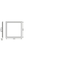 LED Deckenleuchte Smart Panel Ledvance 28 W mit Backlight, einstellbares Weiß RGB 1-flammig WIFI IP 20 schwarz ( 4058075650251 )-thumb-6 LED Deckenleuchte Smart Panel Ledvance 28 W mit Backlight, einstellbares Weiß RGB 1-flammig WIFI IP 20 schwarz ( 4058075650251 )-thumb-6