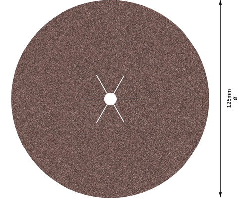 Schleifscheibe, 125 Millimeter Durchmesser