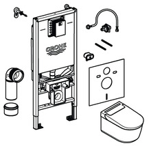 Grohe Rapid SL Installationssystem für Wand-WC mit Zubehör