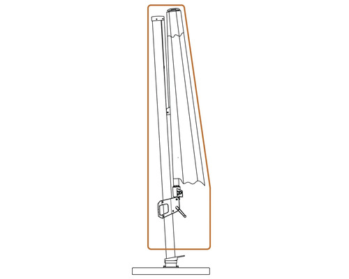 Abdeckung für Gartenschirm